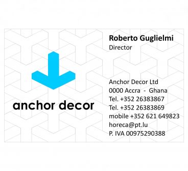 Anchor Decor_Marchio_Biglietti visita_2008