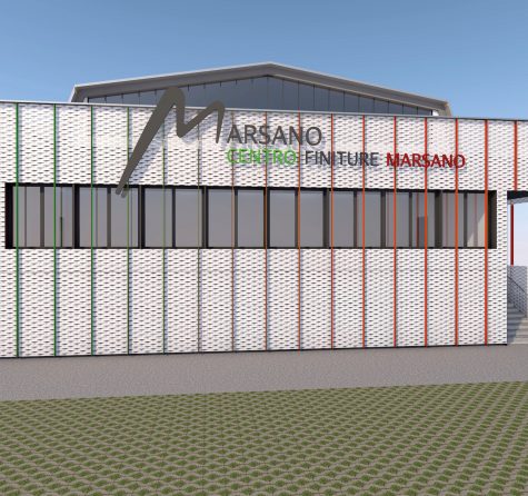 Sede Commerciale – Centro Finiture Marsano – Restyling facciate – Nerviano, I – 2020